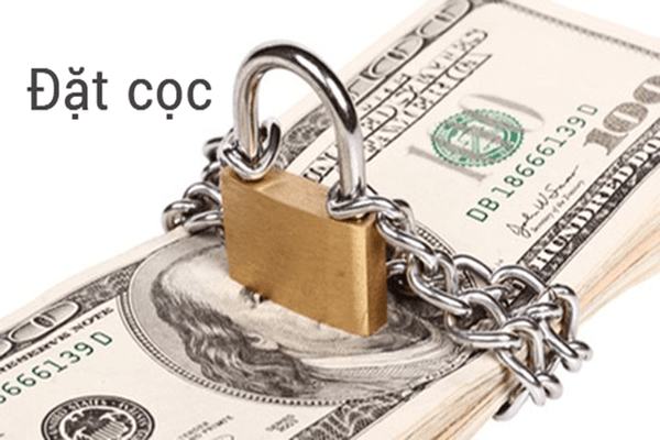 Đặt cọc tiền mặt và chuyển khoản 