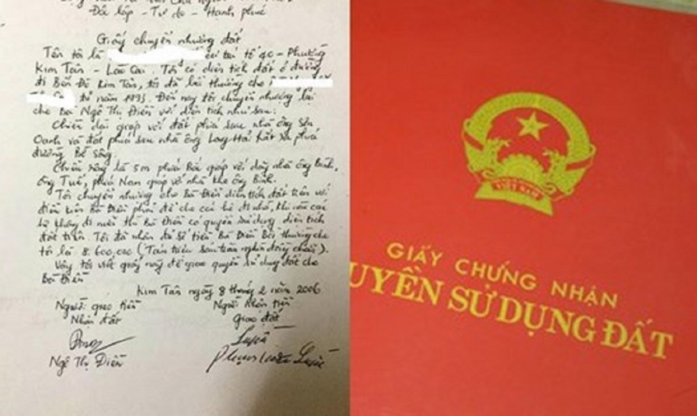 hợp đồng mua bán viết tay