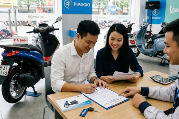 Hợp đồng mua bán xe Piaggio Medley