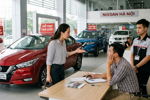 Mua xe khi có tranh chấp với vợ/chồng