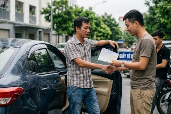 Mua xe từ người đã ly thân