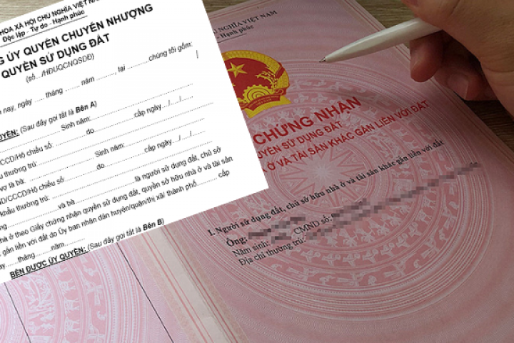 ủy quyền mua bán nhà đất