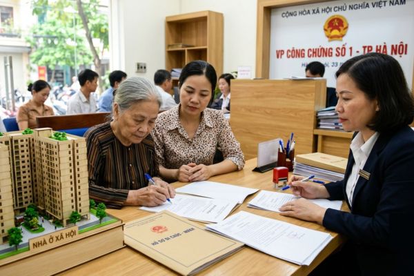 Công chứng di chúc liên quan đến Nhà ở xã hội (NƠXH)