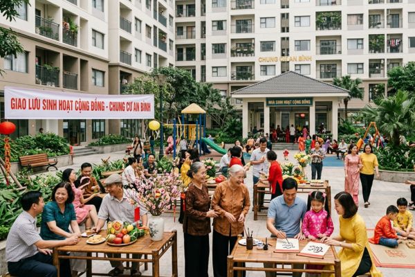 Mua nhà căn hộ có khu sinh hoạt cộng đồng