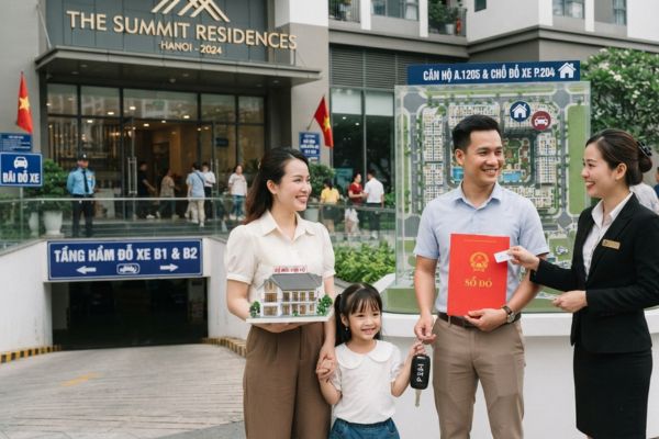 Mua nhà căn hộ có tầng hầm đỗ xe: Quyền sở hữu