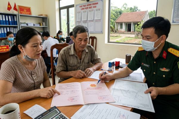 Mua nhà đất có diện tích nhỏ hơn trong sổ đỏ: Xử lý thế nào?