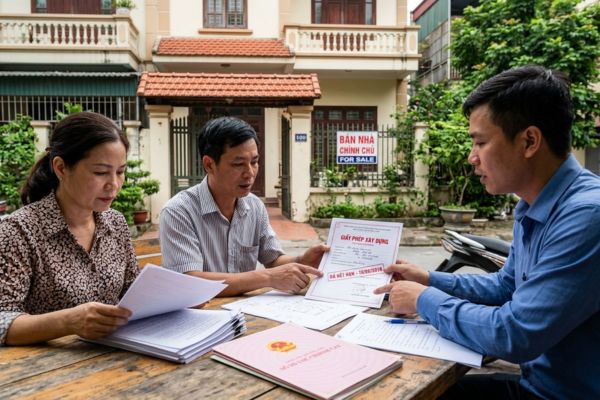 Mua nhà đất có giấy phép xây dựng đã hết hạn