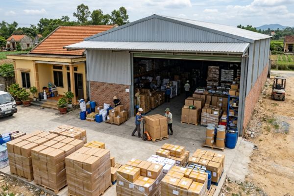 Mua nhà đất có thể làm nhà kho lưu trữ hàng hóa được không?