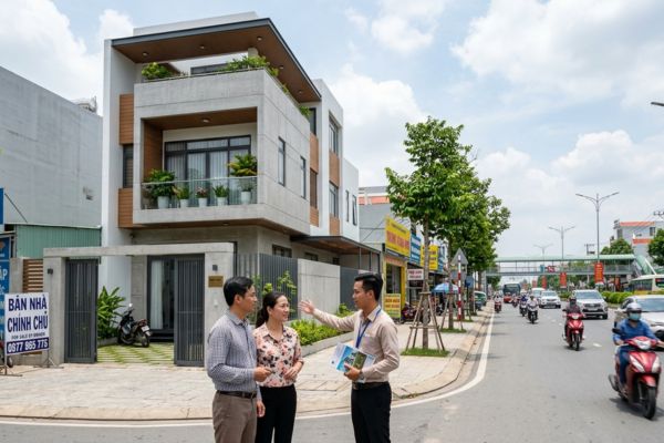 Mua nhà đất ở vùng có đại lộ lớn