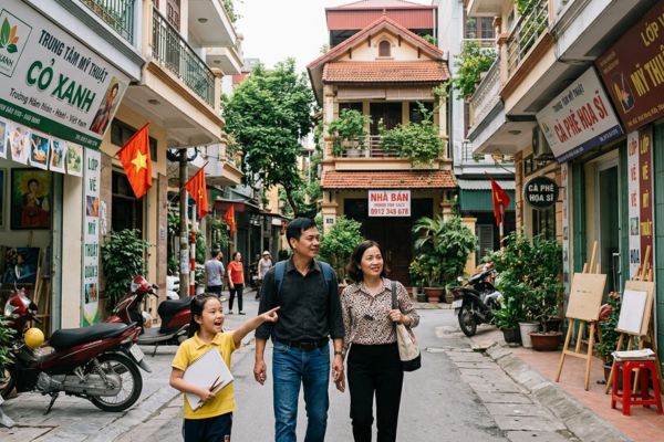 Mua nhà đất ở vùng có trung tâm đào tạo mỹ thuật