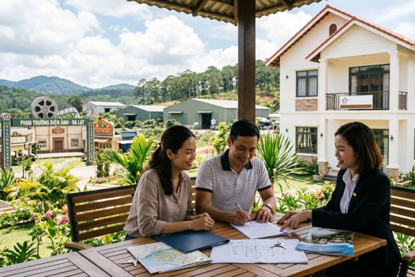 Mua nhà đất ở vùng có trung tâm điện ảnh