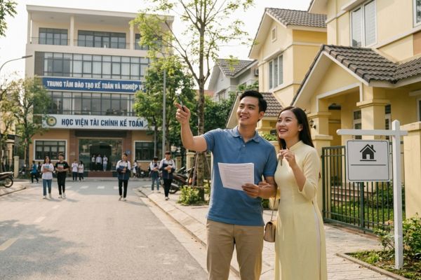 Mua nhà đất trong vùng có trung tâm đào tạo kế toán