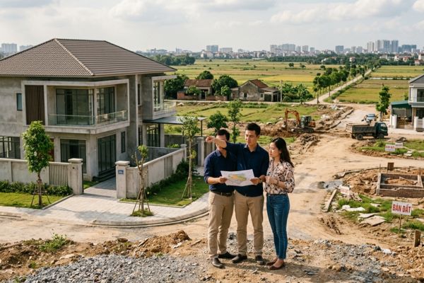 Mua nhà đất trong vùng ven đô: Tiềm năng và rủi ro
