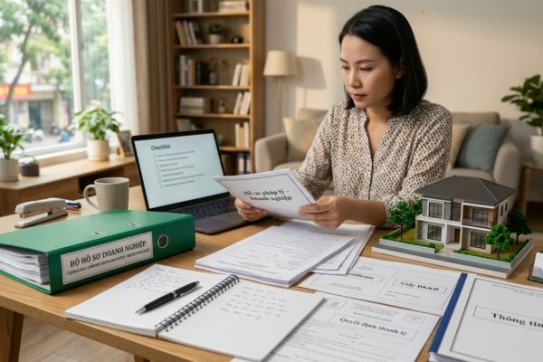 Mua nhà từ người đại diện của công ty thanh lý: Bộ hồ sơ doanh nghiệp cần những gì?