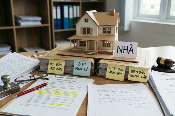 Bán nhà có tranh chấp về hợp đồng hành chính: Pháp lý