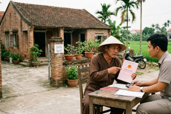 Bán nhà đất ở quê khi đã nhập hộ khẩu thành phố: Có bị làm khó?