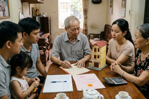Bán nhà để chia tài sản cho các con trước khi qua đời: Nên lập di chúc hay bán ngay?