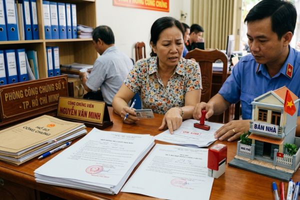 Bán nhà nhưng bên mua không chịu sang tên: Cách hủy hợp đồng công chứng
