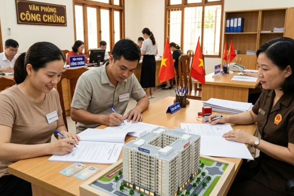 Công chứng hợp đồng thuê Nhà ở xã hội (NƠXH) dài hạn