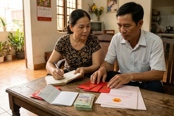 Mua đất bằng tiền mừng cưới: Phân định tài sản chung hay riêng?
