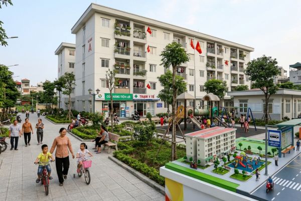 Nhà ở xã hội (NƠXH) và quyền được sử dụng hạ tầng