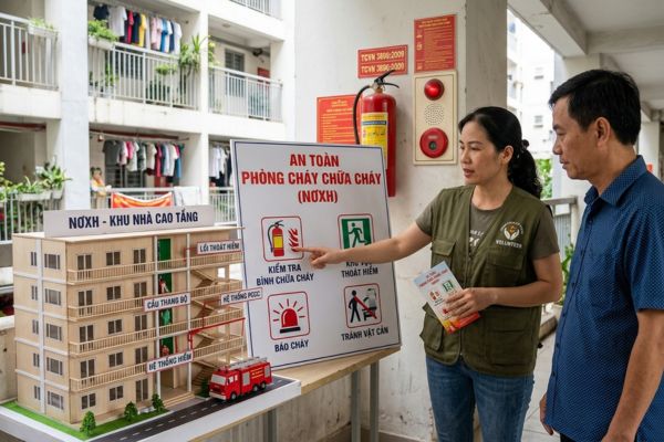 Nhà ở xã hội (NƠXH) và vấn đề an toàn phòng cháy
