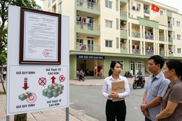 Pháp lý về việc cho thuê Nhà ở xã hội (NƠXH) với giá cao hơn quy định