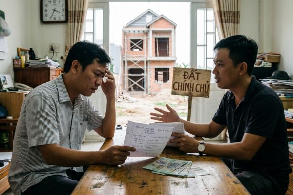 Rủi ro khi hùn tiền mua đất cùng bạn bè mà không công chứng thỏa thuận