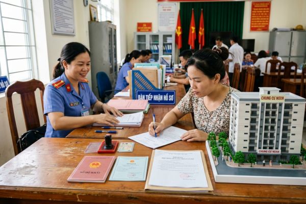 Thủ tục đăng ký hộ khẩu khi nhận Nhà ở xã hội (NƠXH)