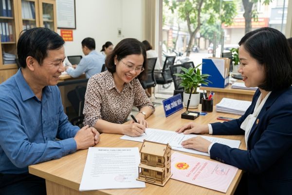 Anh chị em ruột tặng cho nhà đất cho nhau: Hướng dẫn chi tiết từ A đến Z thủ tục công chứng