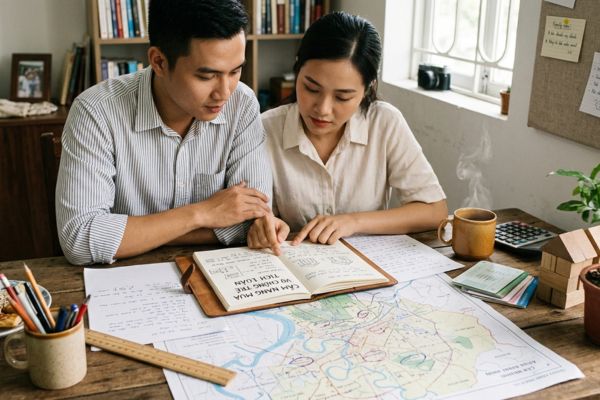 Cẩm nang mua đất an toàn tuyệt đối cho vợ chồng trẻ tích lũy