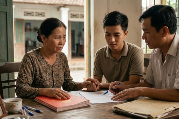 Cho tặng nhà đất cho con nhưng sợ con cờ bạc gán nợ: Giải pháp an toàn pháp lý