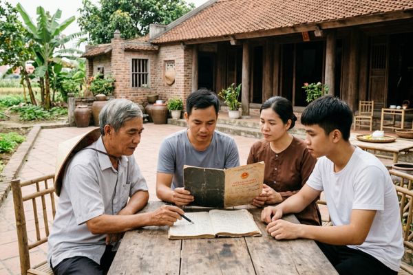Đất cấp cho hộ gia đình trước năm 1993: Cách xác định các thành viên có quyền