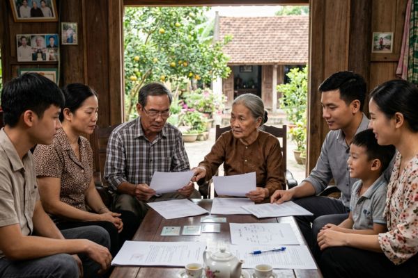 Đất thừa kế theo pháp luật: Tại sao cần đủ mặt tất cả hàng thừa kế?