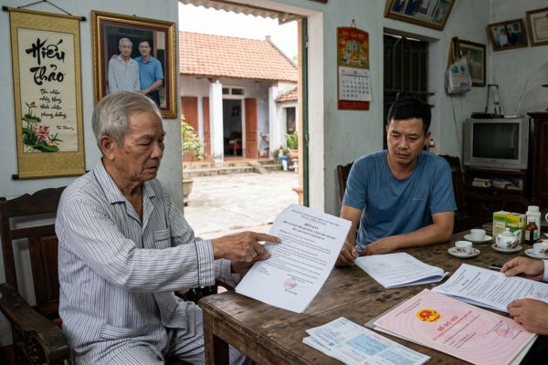 Hủy bỏ tặng cho nhà đất khi bên nhận không thực hiện nghĩa vụ phụng dưỡng đã cam kết