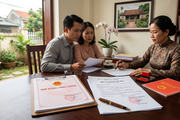 Hủy hợp đồng công chứng mua bán đất: Quy trình và điều kiện bắt buộc
