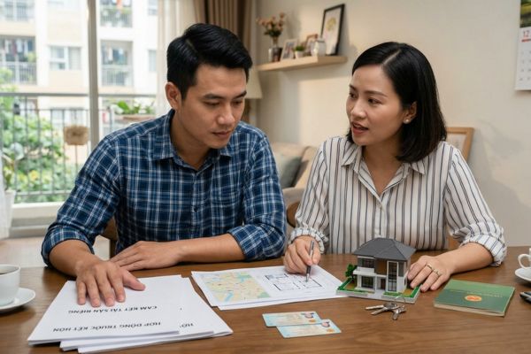 Lập văn bản cam kết tài sản đất trước khi kết hôn: Mẫu hợp đồng chuẩn