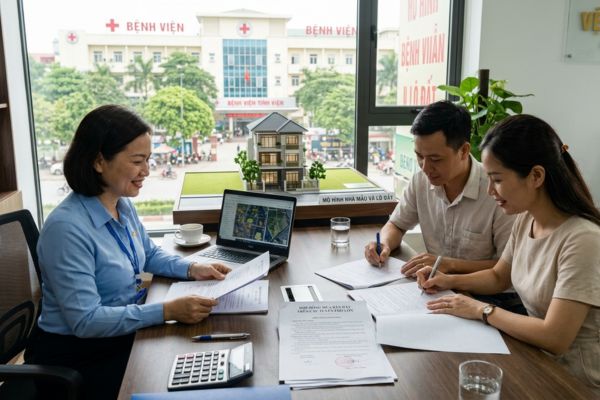 Mua đất gần các bệnh viện lớn: Mẹo làm hợp đồng kinh doanh