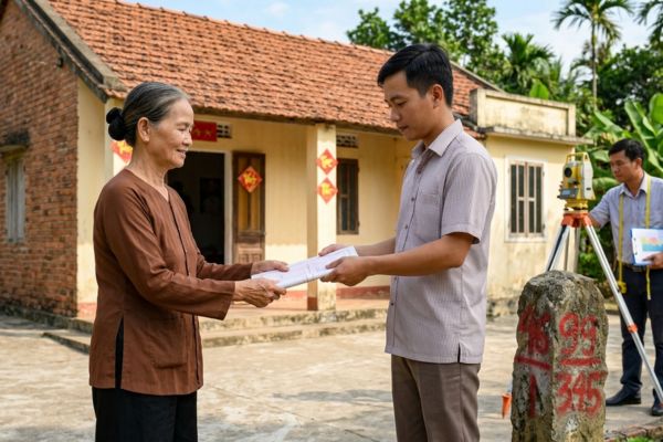 Tặng cho nhà đất có bắt buộc phải làm thủ tục đo đạc chỉnh lý bản đồ địa chính?