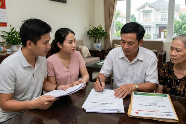 Tặng cho nhà đất nhưng bên tặng cho đang có nghĩa vụ bảo lãnh vay vốn ngân hàng