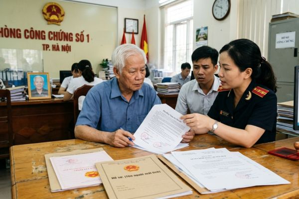 Tặng cho nhà đất nhưng người tặng cho bị tòa án tuyên bố mất tích: Xử lý sao?
