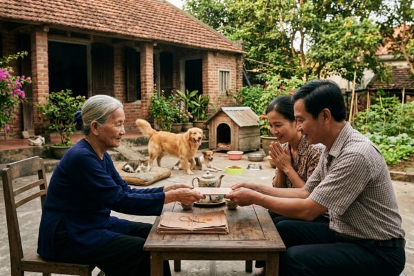 Tặng cho quyền sử dụng đất kèm thỏa thuận chăm sóc thú cưng, vật nuôi trọn đời
