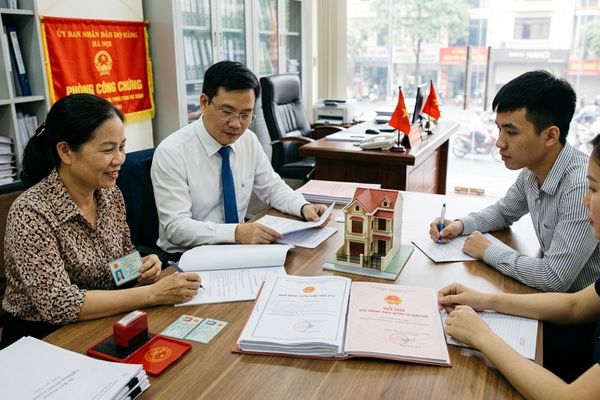 Thủ tục công chứng tặng cho nhà đất đối với tài sản thuộc sở hữu của hộ kinh doanh cá thể