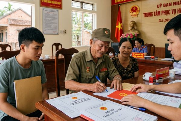 Thủ tục tặng cho nhà đất đối với thương binh, bệnh binh, gia đình liệt sĩ