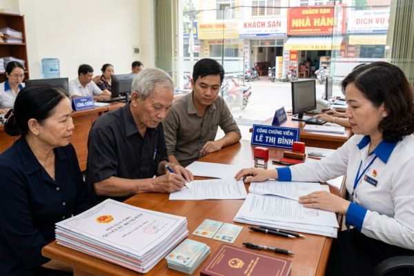 Thủ tục tặng cho quyền sử dụng đất thương mại dịch vụ cho cá nhân
