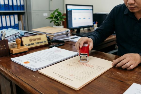 Chứng thực bản sao Giấy phép xuất bản tài liệu không kinh doanh