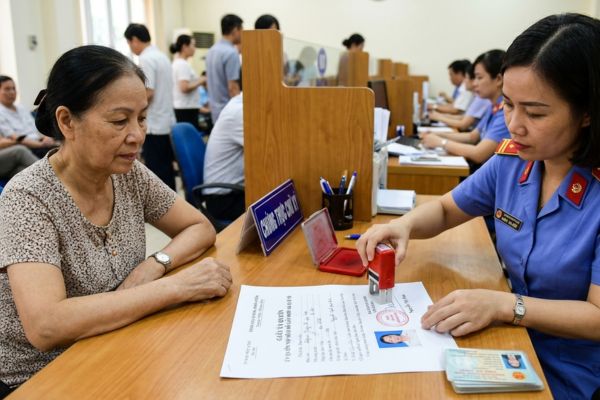 Chứng thực chữ ký trên giấy ủy quyền nộp hồ sơ đổi Giấy phép lái xe ô tô