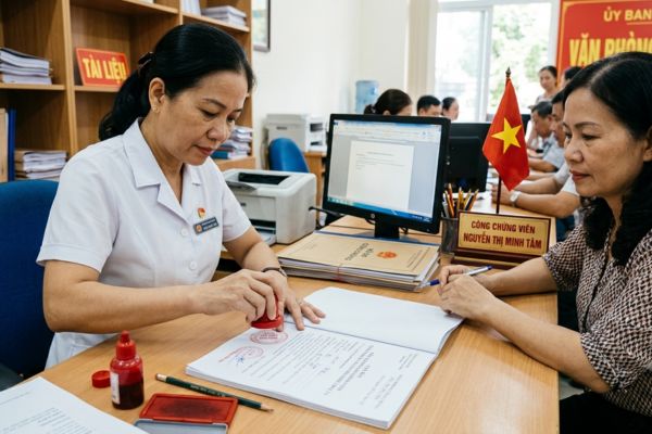 Chứng thực chữ ký trên văn bản đồng ý cho thành viên rút vốn khỏi công ty
