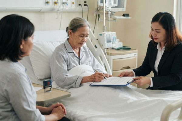 Đang điều trị tại bệnh viện có thể yêu cầu chứng thực chữ ký tận nơi?