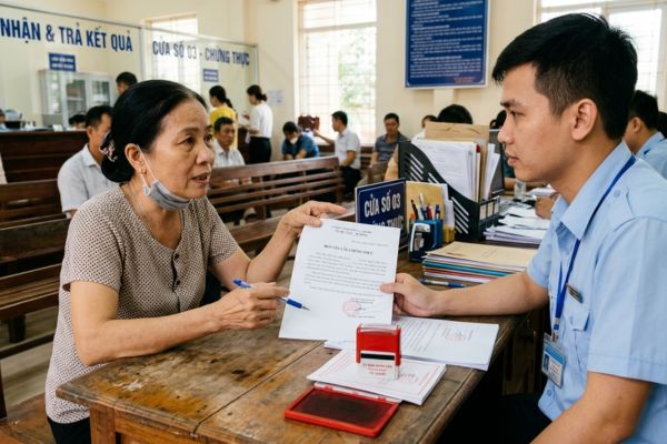 Liệu có thể yêu cầu chứng thực chữ ký qua người trung gian?